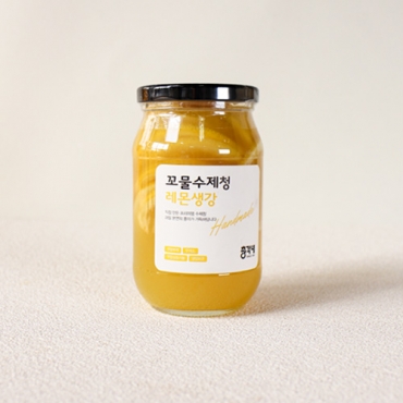 [총각네 only]고농축 레몬생강청 500ml 1세트/과일 수제청